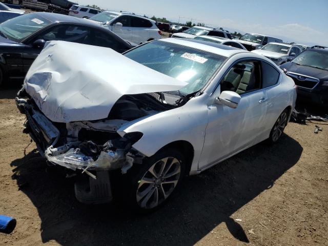 1HGCT2B81EA001230 - 2014 HONDA ACCORD EXL WHITE photo 1