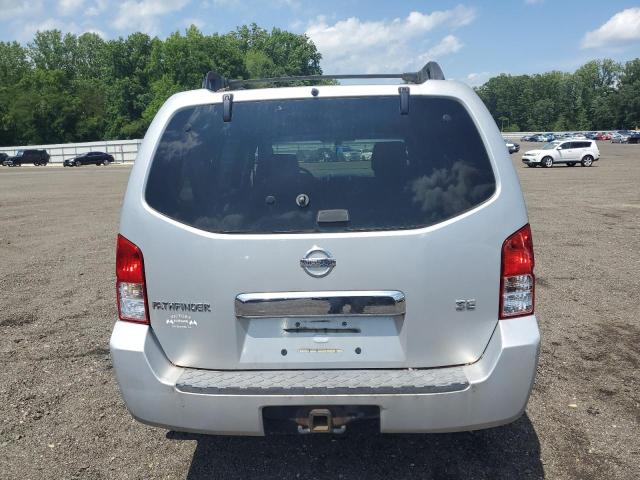 5N1AR18W15C755698 - 2005 NISSAN PATHFINDER LE SILVER photo 6