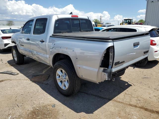 5TFJU4GN6CX015647 - 2012 TOYOTA TACOMA DOUBLE CAB PRERUNNER SILVER photo 2