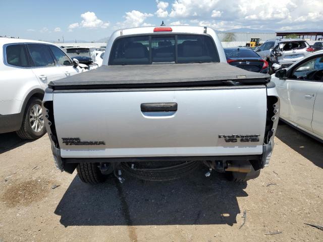 5TFJU4GN6CX015647 - 2012 TOYOTA TACOMA DOUBLE CAB PRERUNNER SILVER photo 6