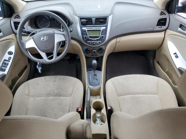 KMHCT4AEXCU084018 - 2012 HYUNDAI ACCENT GLS TAN photo 8