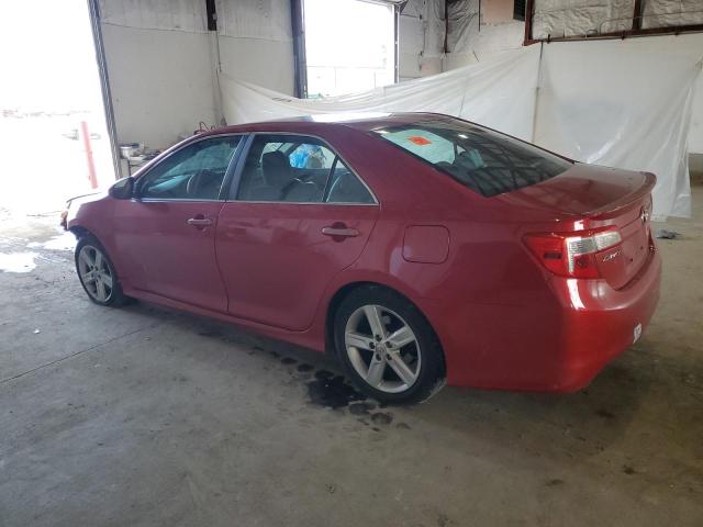 4T1BF1FK4DU675513 - 2013 TOYOTA CAMRY L RED photo 2