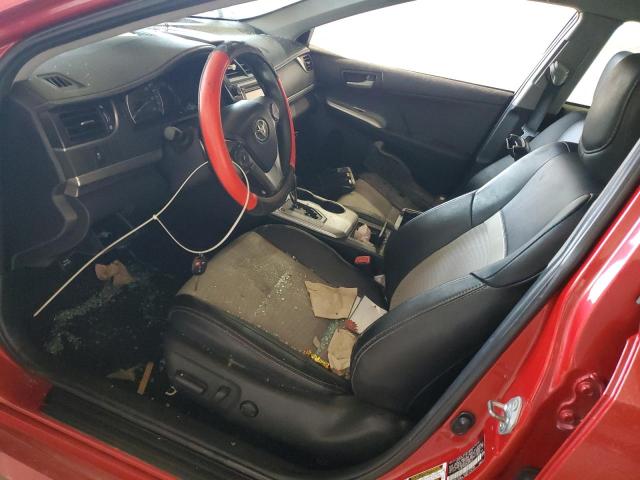 4T1BF1FK4DU675513 - 2013 TOYOTA CAMRY L RED photo 7