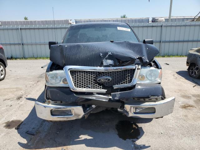 1FTPW12524KD70260 - 2004 FORD F150 SUPERCREW BLACK photo 5