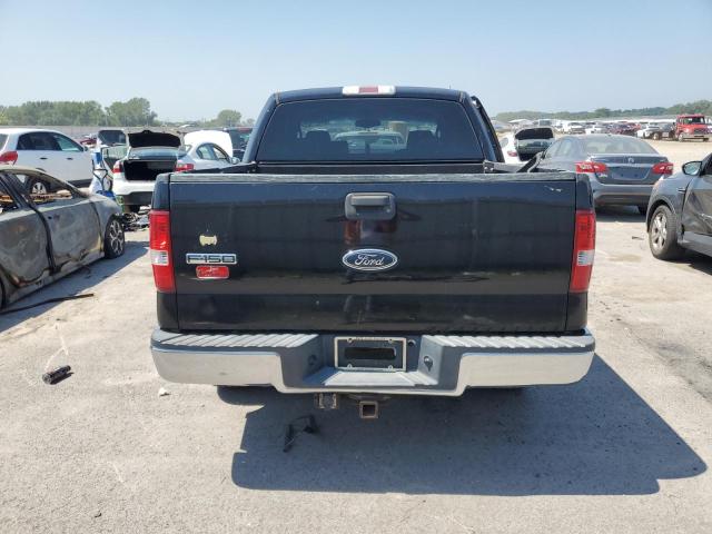 1FTPW12524KD70260 - 2004 FORD F150 SUPERCREW BLACK photo 6