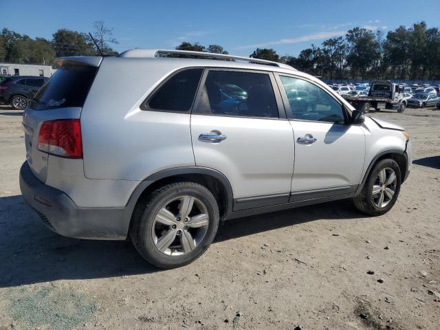 5XYKU3A69DG375967 - 2013 KIA SORENTO EX 银色 照片 3