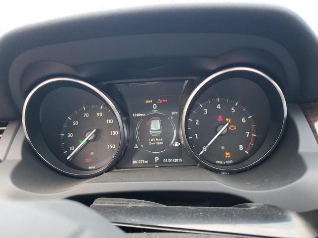 SALVR2BG9GH080565 - 2016 LAND ROVER RANGE ROVE HSE BLACK photo 9