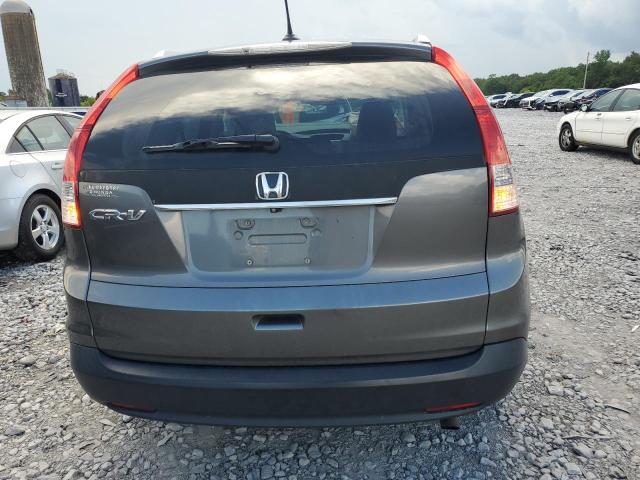 2HKRM3H78EH563323 - 2014 HONDA CR-V EXL GRAY photo 6