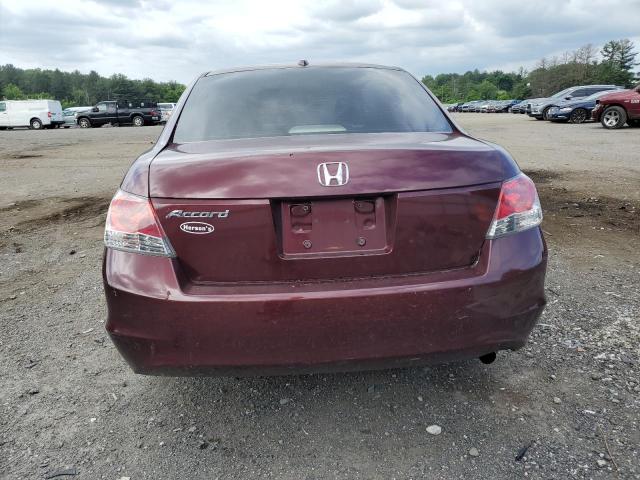 1HGCP26839A007504 - 2009 HONDA ACCORD EXL BURGUNDY photo 6