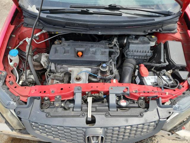 2HGFG3B81CH521305 - 2012 HONDA CIVIC EX RED photo 11