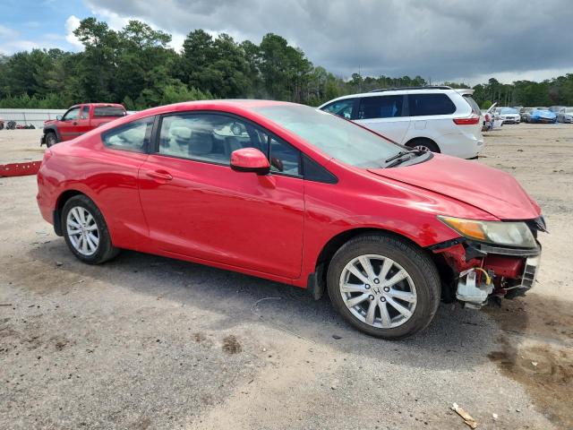 2HGFG3B81CH521305 - 2012 HONDA CIVIC EX RED photo 4
