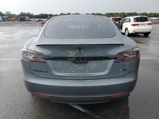 5YJSA1H14EFP28471 - 2014 TESLA MODEL S Գրաֆիտ լուսանկար 6