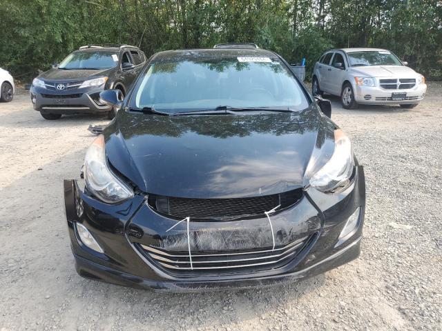 KMHDH4AE5DU760091 - 2013 HYUNDAI ELANTRA GLS BLACK photo 5