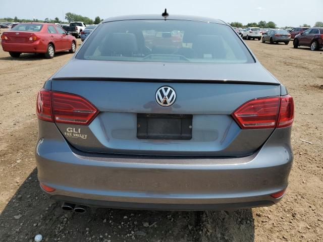 3VW4S7AJ8EM213419 - 2014 VOLKSWAGEN JETTA GLI BLUE photo 6