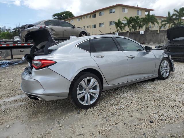 19UUB5F4XNA005311 - 2022 ACURA TLX TECHNOLOGY ვერცხლისფერი ფოტო 3