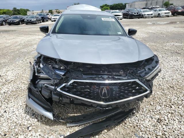 19UUB5F4XNA005311 - 2022 ACURA TLX TECHNOLOGY ვერცხლისფერი ფოტო 5
