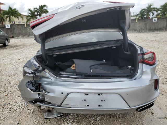 19UUB5F4XNA005311 - 2022 ACURA TLX TECHNOLOGY ვერცხლისფერი ფოტო 6