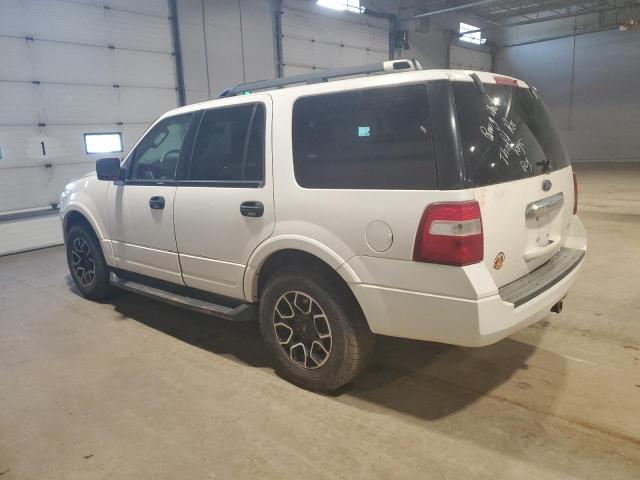 1FMFU16549LA04454 - 2009 FORD EXPEDITION XLT WHITE photo 2