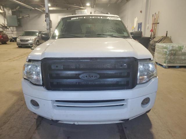 1FMFU16549LA04454 - 2009 FORD EXPEDITION XLT WHITE photo 5