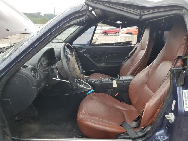 JM1NB353810207483 - 2001 MAZDA MX-5 MIATA BASE BLUE photo 7