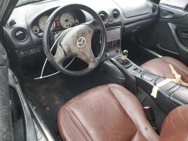 JM1NB353810207483 - 2001 MAZDA MX-5 MIATA BASE BLUE photo 8