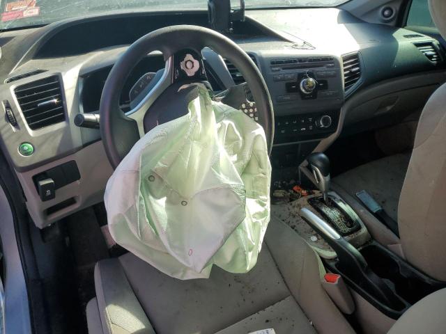 2HGFG3B81CH540730 - 2012 HONDA CIVIC EX BLUE photo 8