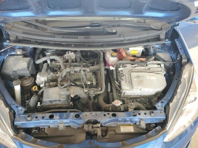 JTDKDTB31H1592875 - 2017 TOYOTA PRIUS C 蓝色 照片 11