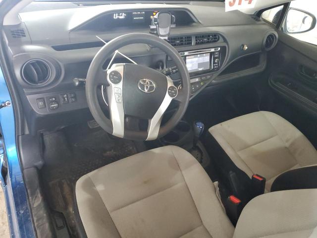 JTDKDTB31H1592875 - 2017 TOYOTA PRIUS C 蓝色 照片 8