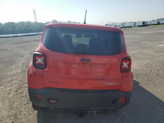 ZACCJBCT1GPD28754 - 2016 JEEP RENEGADE TRAILHAWK RED photo 6