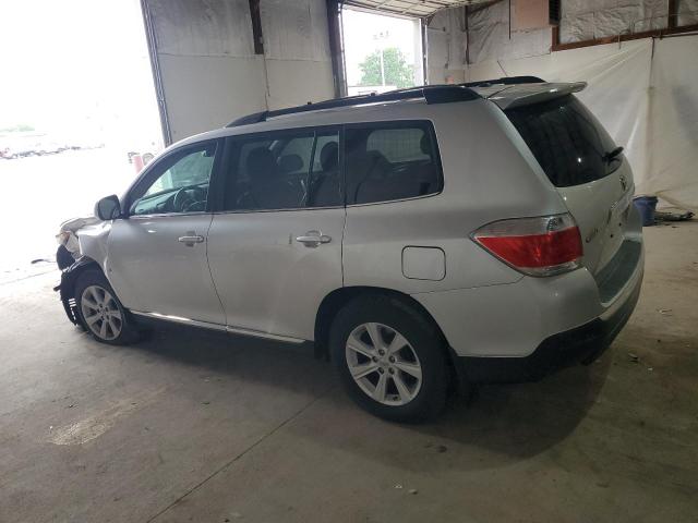 5TDBK3EH5DS197236 - 2013 TOYOTA HIGHLANDER BASE 银色 照片 2