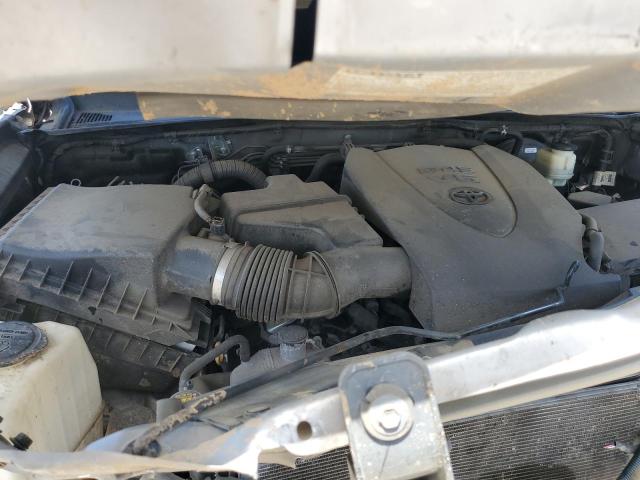 5TFCZ5AN4GX022773 - 2016 TOYOTA TACOMA DOUBLE CAB SILVER photo 11