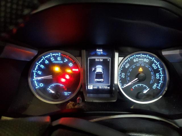 5TFCZ5AN4GX022773 - 2016 TOYOTA TACOMA DOUBLE CAB SILVER photo 9