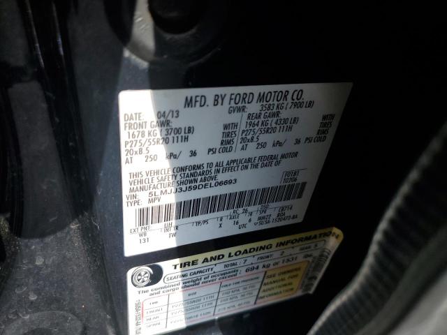 5LMJJ3J59DEL06693 - 2013 LINCOLN NAVIGATOR L 黑色 照片 13