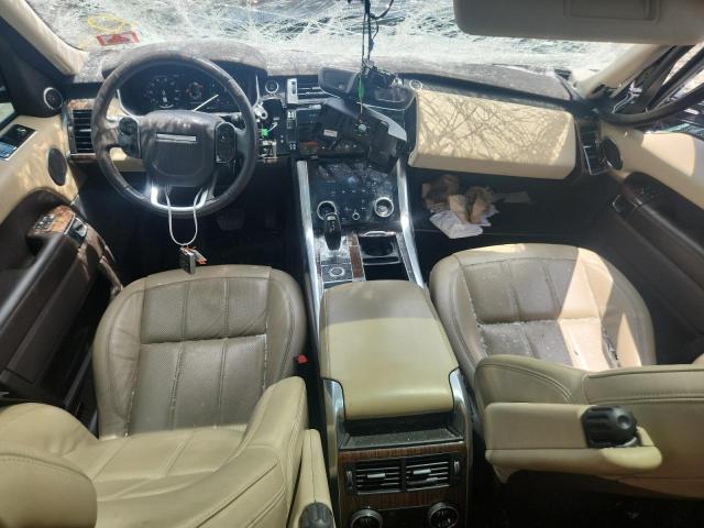 SALWR2RV8KA843203 - 2019 LAND ROVER RANGE ROVE HSE BLUE photo 8