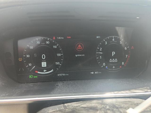 SALWR2RV8KA843203 - 2019 LAND ROVER RANGE ROVE HSE BLUE photo 9