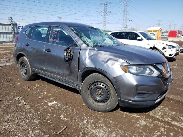 KNMAT2MV8HP599651 - 2017 NISSAN ROGUE S GRAY photo 4