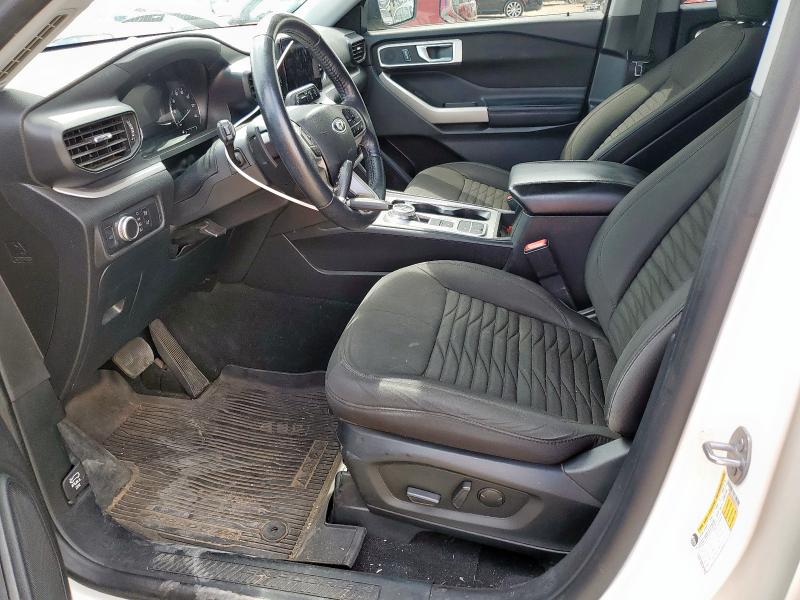 1FMSK7DH0LGD05579 - 2020 FORD EXPLORER XLT WHITE photo 7