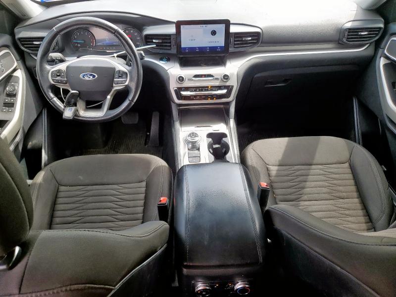 1FMSK7DH0LGD05579 - 2020 FORD EXPLORER XLT WHITE photo 8