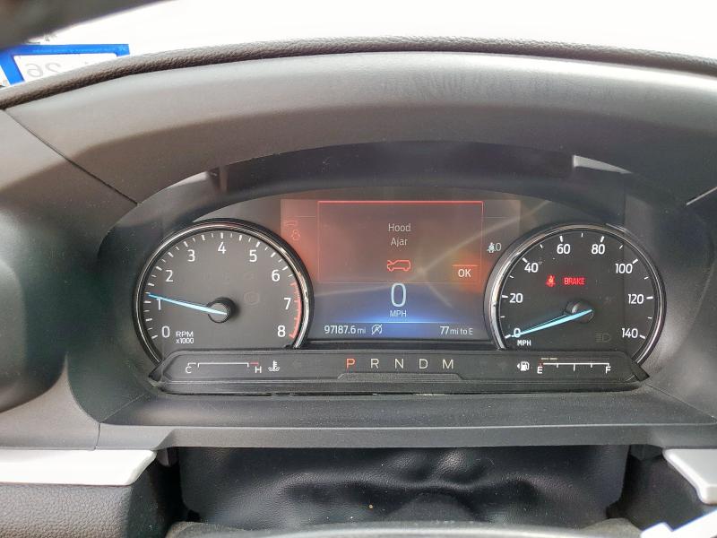 1FMSK7DH0LGD05579 - 2020 FORD EXPLORER XLT WHITE photo 9