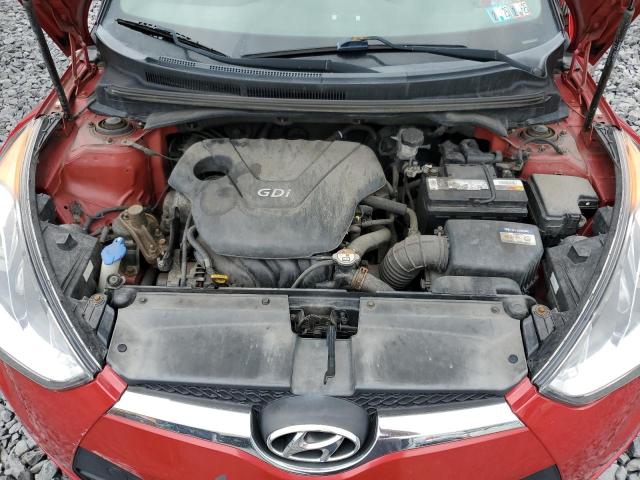 KMHTC6AD6GU266940 - 2016 HYUNDAI VELOSTER 红色 照片 11