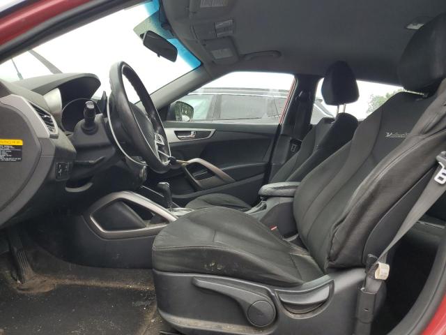 KMHTC6AD6GU266940 - 2016 HYUNDAI VELOSTER 红色 照片 7