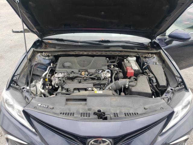 4T1C11AK4NU656665 - 2022 TOYOTA CAMRY LE BLUE photo 11