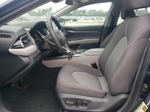 4T1C11AK4NU656665 - 2022 TOYOTA CAMRY LE BLUE photo 7