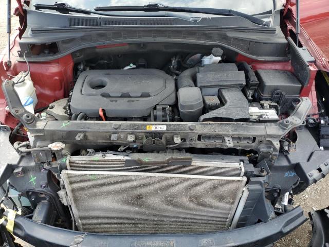 5XYZUDLB5JG511618 - 2018 HYUNDAI SANTA FE S RED photo 11