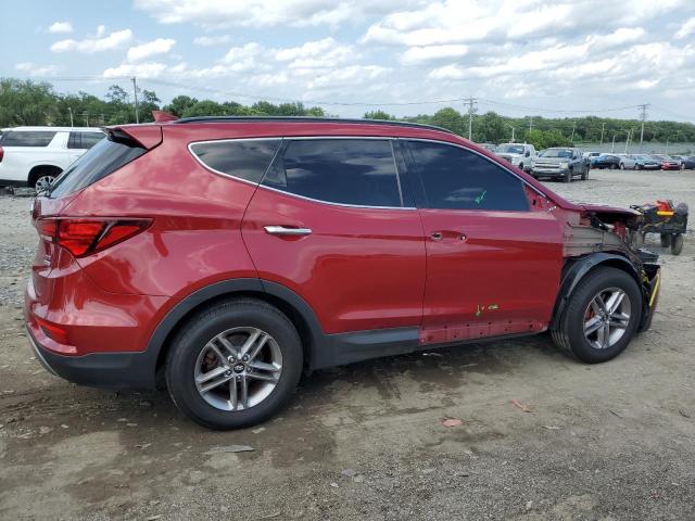 5XYZUDLB5JG511618 - 2018 HYUNDAI SANTA FE S RED photo 3