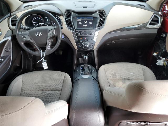 5XYZUDLB5JG511618 - 2018 HYUNDAI SANTA FE S RED photo 8