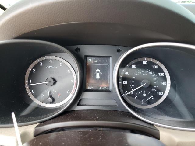 5XYZUDLB5JG511618 - 2018 HYUNDAI SANTA FE S RED photo 9