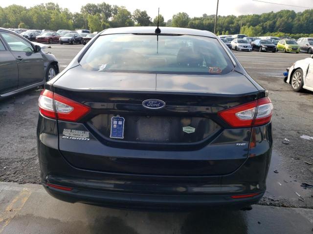 1FA6P0H73F5100246 - 2015 FORD FUSION SE BLACK photo 6