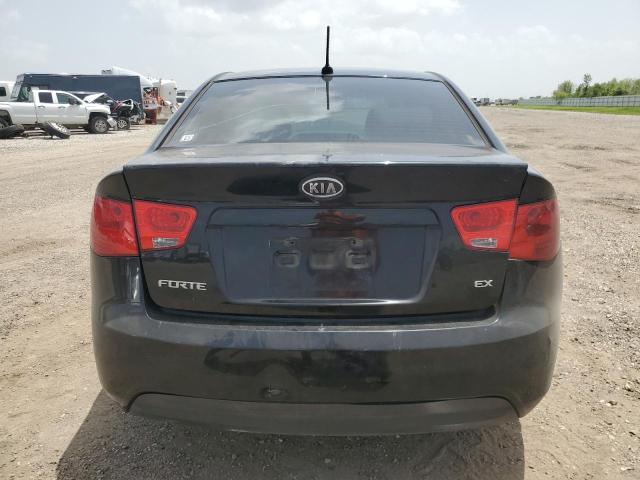 KNAFU4A24A5844808 - 2010 KIA FORTE EX BLACK photo 6