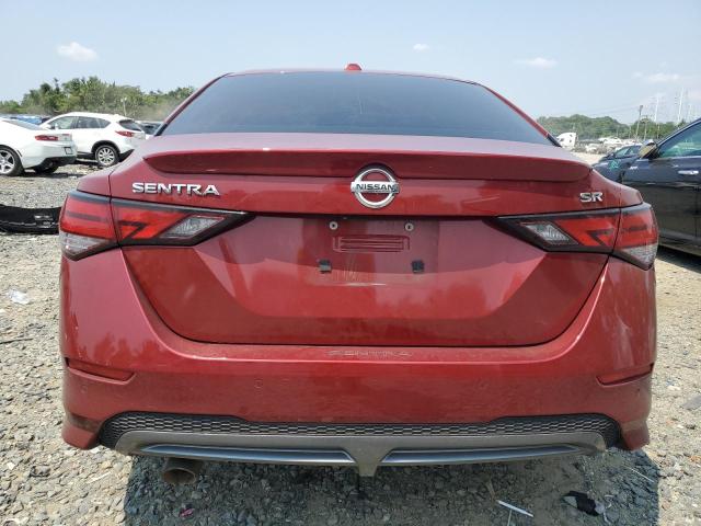 3N1AB8DV0LY271995 - 2020 NISSAN SENTRA SR BURGUNDY photo 6